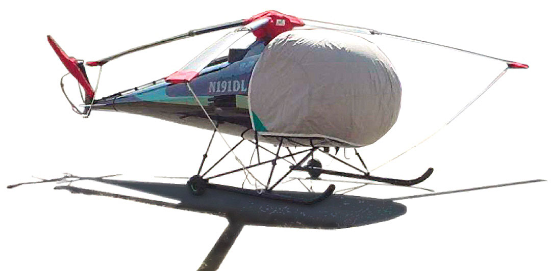 Brantly B2 Bubble & Rotor Mast Cover